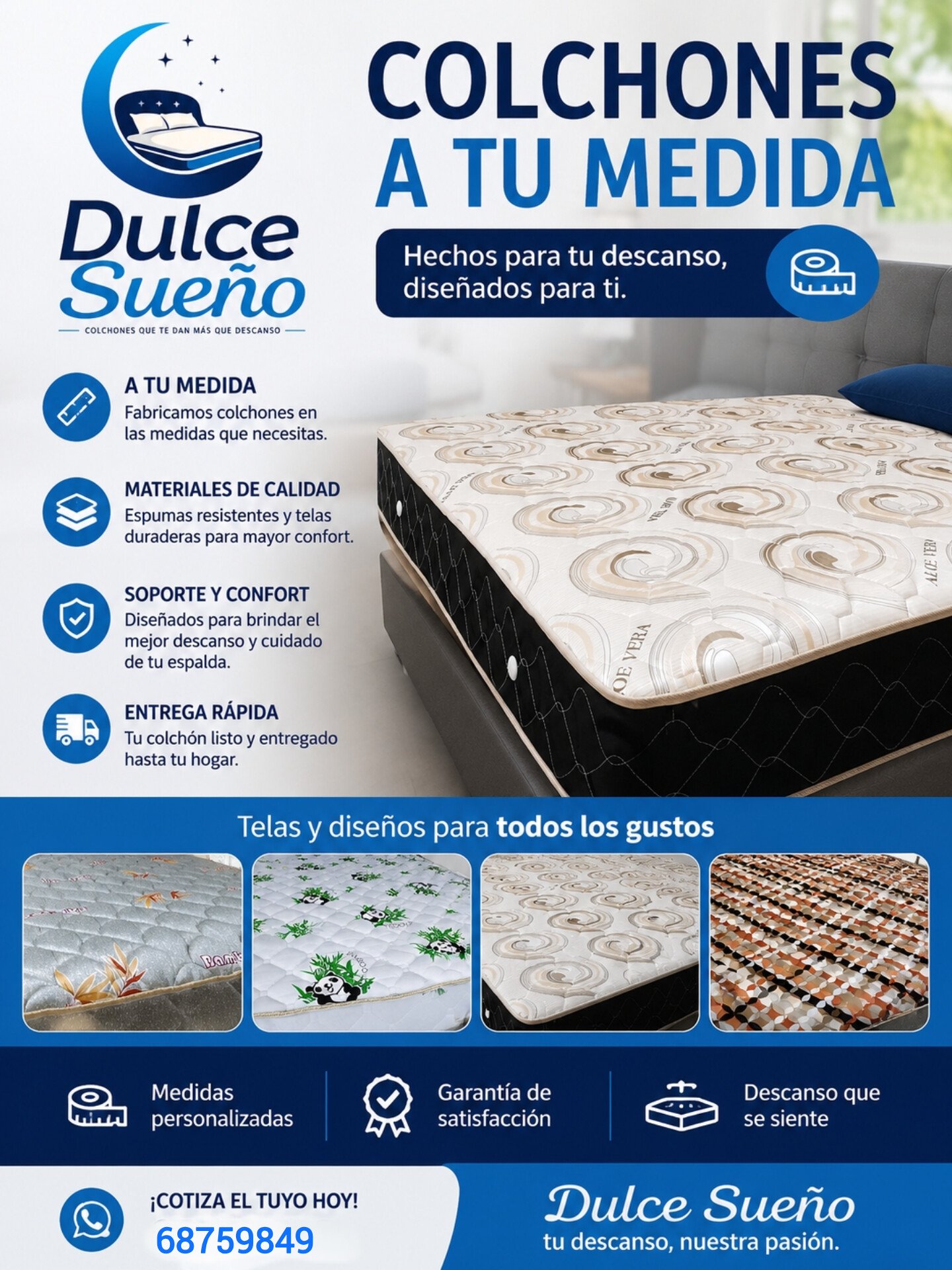Colchones a tu Medida Dulce Sueño